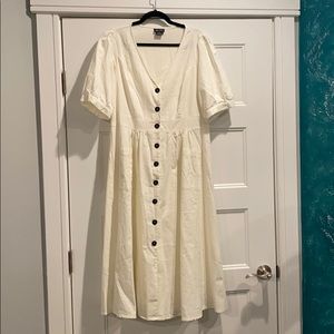 Button down dress